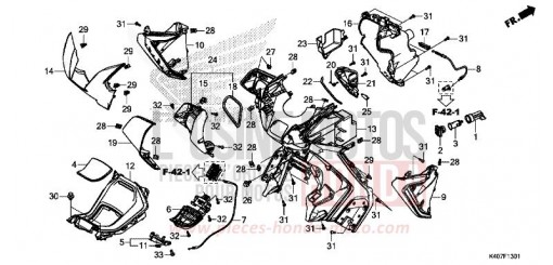 INNER COVER (NSS125ADK) NSS125ADK de 2020